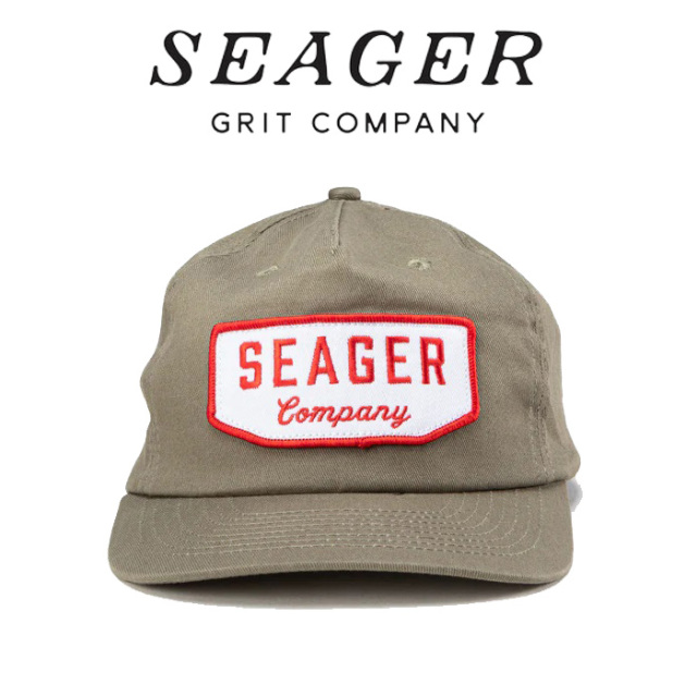 SEAGER(シーガー)　WILSON SNAPBACK STONE 　【キャップ 帽子】【シーガー キャップ】【定番 人気 シンプル アウトドア サーフィン 