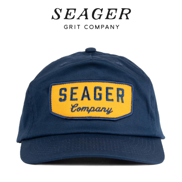 SEAGER(シーガー)　WILSON SNAPBACK NAVY　【キャップ 帽子】【シーガー キャップ】【定番 人気 シンプル アウトドア サーフィン ス