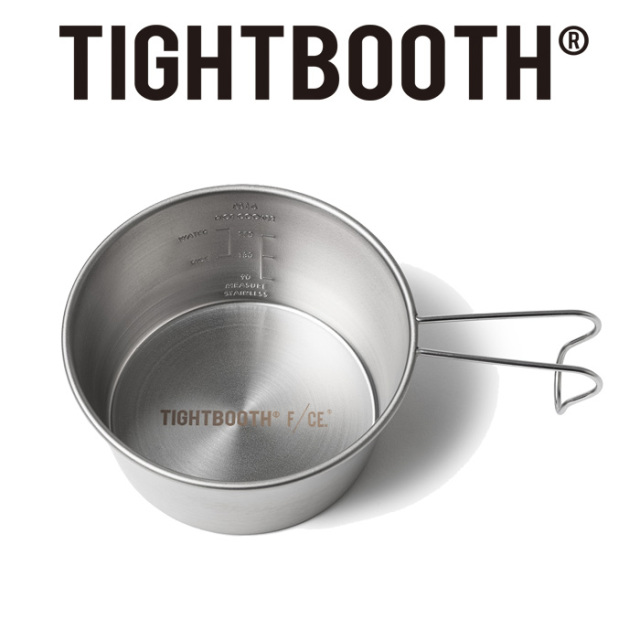TIGHTBOOTH (タイトブース)　 TIGHTBOOTH x F/CE. SIERRA CUP 　 【シェラカップ アウトドア】【F/CE. エフシーイー コラボ】【TIGHT
