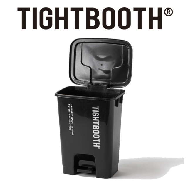 TIGHTBOOTH (タイトブース)　 LOGO TRASH CAN M 　 【ゴミ箱】【TIGHTBOOTH PRODUCTION タイトブースプロダクション TBPR インタープ