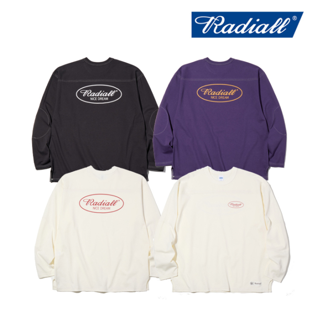 RADIALL ラディアル 　RODDERS - FOOTBALL SHIRT L/S　 【フットボールシャツ 長袖】【2026 AUTUMN & WINTER 新作】【RAD-C03263】【
