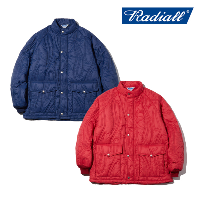 RADIALL ラディアル 　FLAMES - STAND COLLARED JACKET　 【ジャケット】【2026 AUTUMN & WINTER 新作】【RAD-J09263】【インタープ