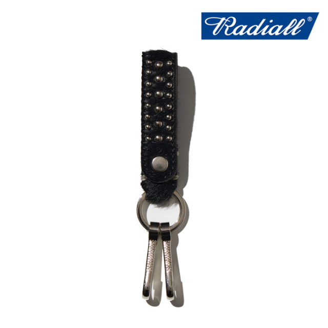RADIALL ラディアル 　BEARD - LEATHER KEY HOLDER / HAIR CALF　 【キーホルダー】【2026 AUTUMN & WINTER 新作】【RAD-ONL011】【