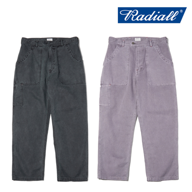 RADIALL ラディアル 　STEPSIDE - WIDE FIT ENGINEER PANTS　 【ワイドパンツ】【2026 AUTUMN & WINTER 新作】【RAD-P06B263】【イン