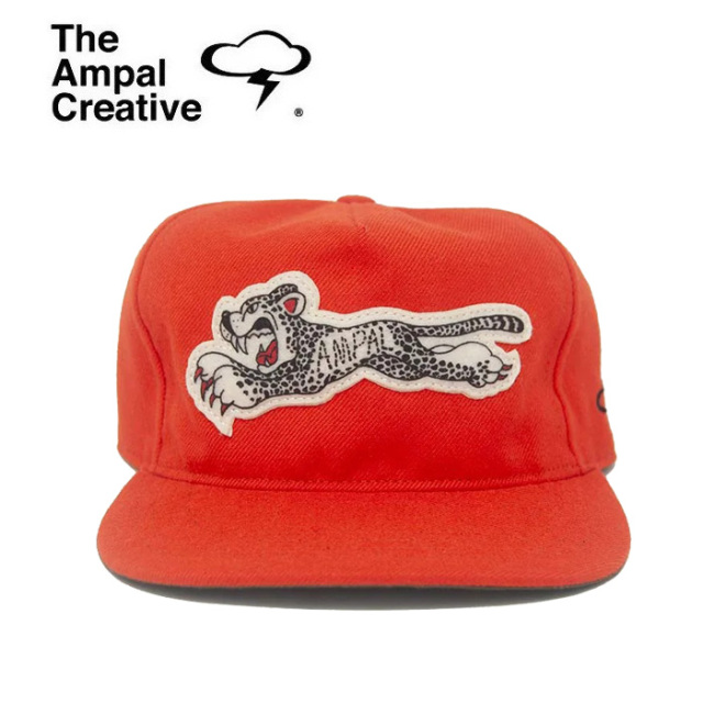 THE AMPAL CREATIVE (ザ・アンパル クリエイティブ)　CHEETAH III Orange SNAPBACK CAP 　【キャップ 帽子 定番 人気 カリフォルニア