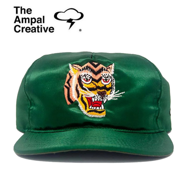 THE AMPAL CREATIVE (ザ・アンパル クリエイティブ)　TIGER III Green SNAPBACK CAP　【キャップ 帽子 定番 人気 カリフォルニア MAD
