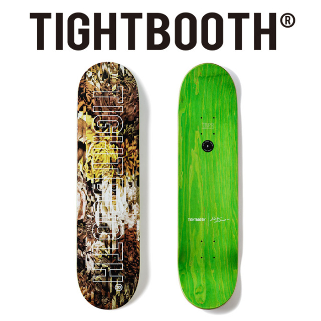 TIGHTBOOTH (タイトブース)　 FLOWER CAMO 　 【デッキ スケートボード スケボー】【TIGHTBOOTH PRODUCTION タイトブースプロダクシ