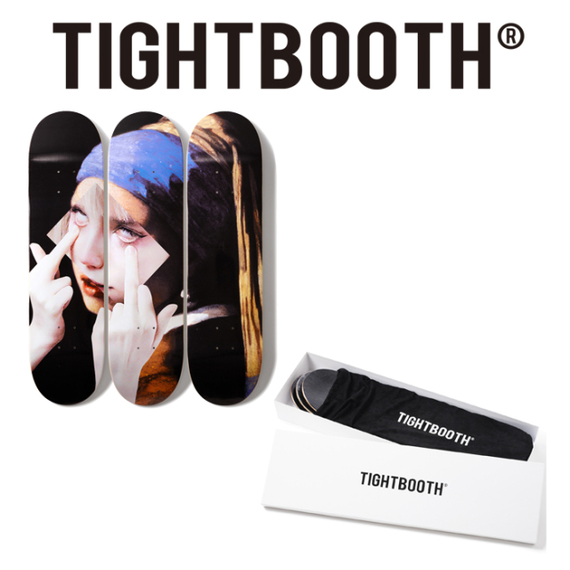 TIGHTBOOTH (タイトブース)　 SUCK MY PEARLS (SET) ART BY SHUSAKU TAKAOKA 　 【デッキ スケートボード スケボー】【TIGHTBOOTH PR