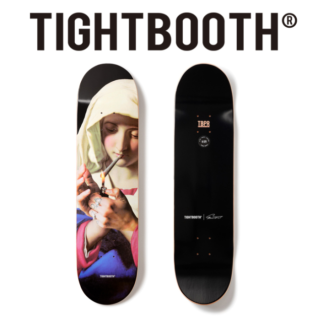 TIGHTBOOTH (タイトブース)　 SMOKE UP SON ART BY SHUSAKU TAKAOKA 　 【デッキ スケートボード スケボー】【TIGHTBOOTH PRODUCTION