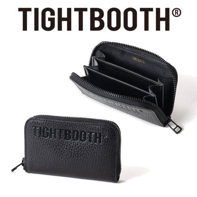 TIGHTBOOTH (タイトブース)　 LEATHER ZIP AROUND WALLET 　 【レザー ジップ ウォレット】【TIGHTBOOTH PRODUCTION タイトブースプ