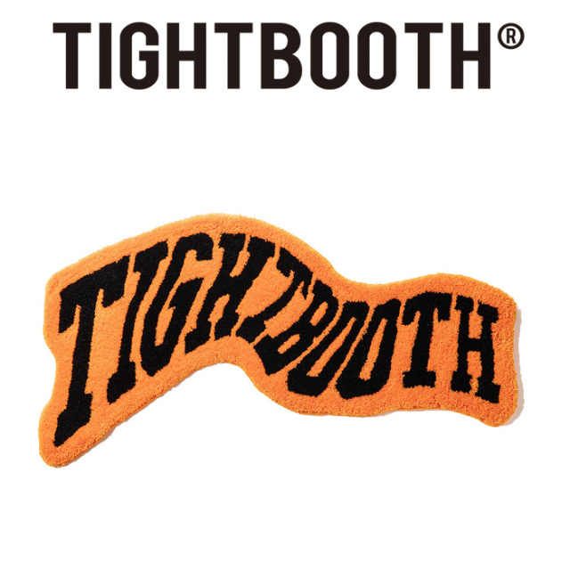 タイトブース　ラグマット　TIGHTBOOTH ACID LOGO RUG ACID LOGO RUG - TIGHTBOOTH® タイトブース オフィシャルウェブ