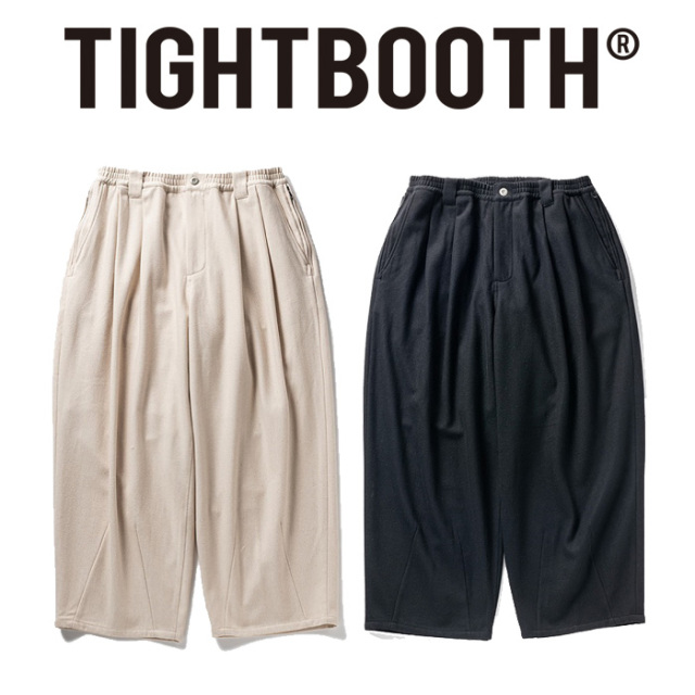 TIGHTBOOTH PRODUCTION (タイトブース プロダクション)　 WOOL BAGGY SLACKS　 【ウール バギーパンツ スラックス】【TIGHTBOOTH PRO