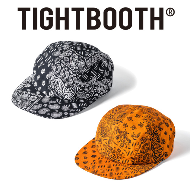 TIGHTBOOTH PRODUCTION (タイトブース プロダクション)　PAISLEY CAMP CAP　 【ペイズリー キャンプ　キャップ 帽子】【TIGHTBOOTH P