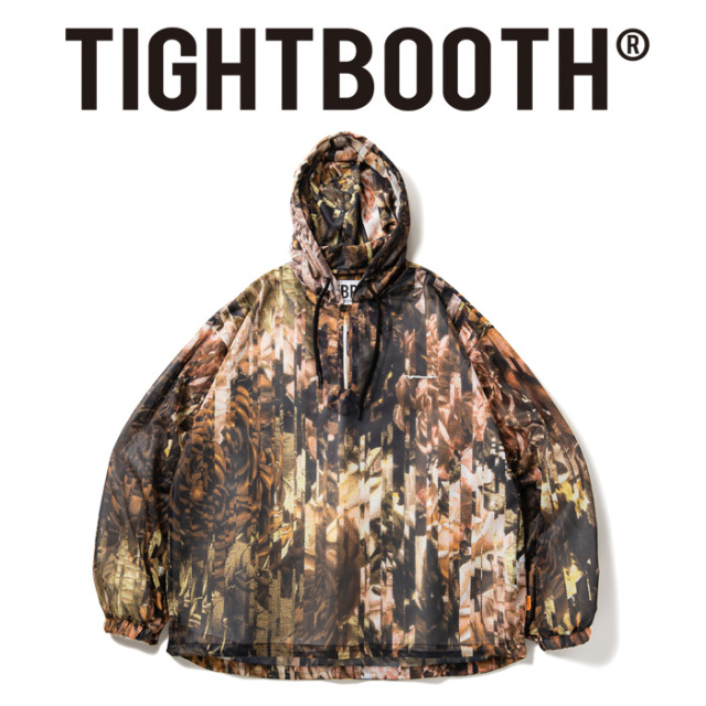 TIGHTBOOTH PRODUCTION (タイトブース プロダクション)　 FLOWER CAMO MESH ANORAK 　 【アノラック メッシュ カモ】【TIGHTBOOTH PR