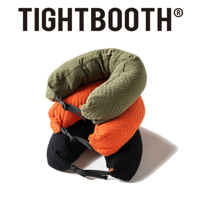 【SALE30%OFF】　TIGHTBOOTH PRODUCTION (タイトブース プロダクション) 　 CHECKER PLATE PILE NECK PILLOW 　 【ネックピロー】【T
