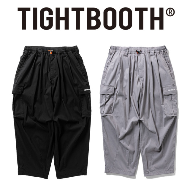TIGHTBOOTH PRODUCTION (タイトブース プロダクション)　SEERSUCKER CARGO BALLOON PANTS 　 【バルーン パンツ】【SU25-B06】【TIGH