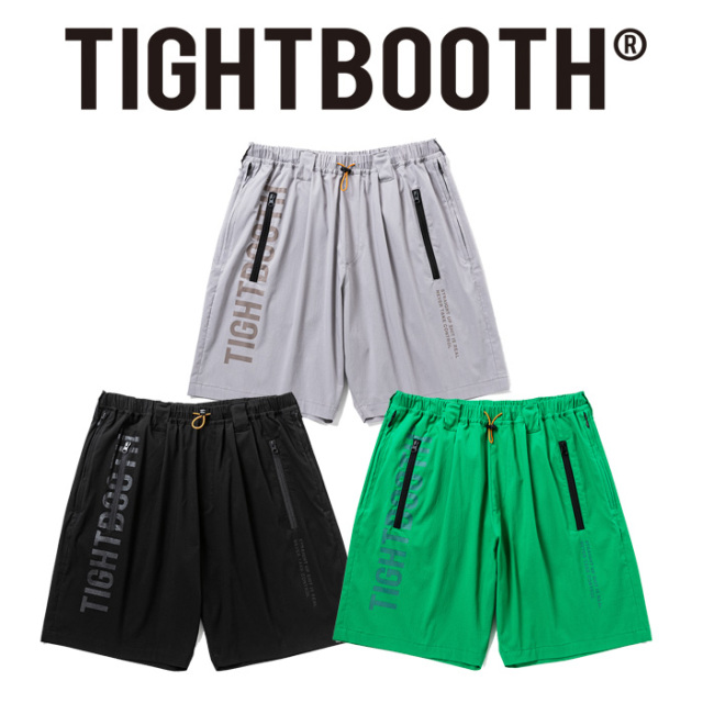 TIGHTBOOTH PRODUCTION (タイトブース プロダクション)　 LABEL LOGO BOARD SHORTS 　 【ショーツ パンツ】【SU25-B07】【TIGHTBOOTH