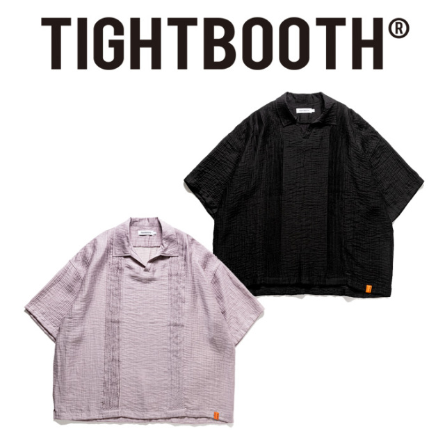 TIGHTBOOTH PRODUCTION (タイトブース プロダクション)　 RAYON CUBA OPEN POLO 　 【ポロ キューバ シャツ】【SU25-S03】【TIGHTBOO