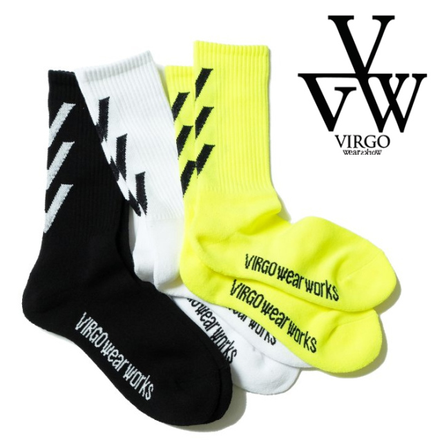 VIRGOwearworks (ヴァルゴウェアワークス)  　VVV SOX　【ソックス 靴下】【VG-GD-688】【2021AUTUMN&WINTER新作】【VIRGOwearworks 