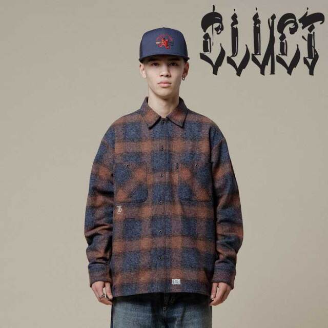 CLUCT (クラクト)　ROWLAND[L/S SHIRTS]　【シャツ 長袖】【#05020】【2025SUMMER/AUTUMN】【お取り寄せ商品 キャンセル不可】　
