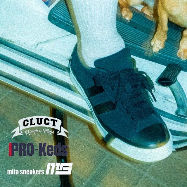 CLUCT (クラクト)　PRO-Keds × CLUCT × mita sneakers　ROYAL PLUS SUEDE LO　【コラボレーション スニーカー】【#05163】【PRO-Keds