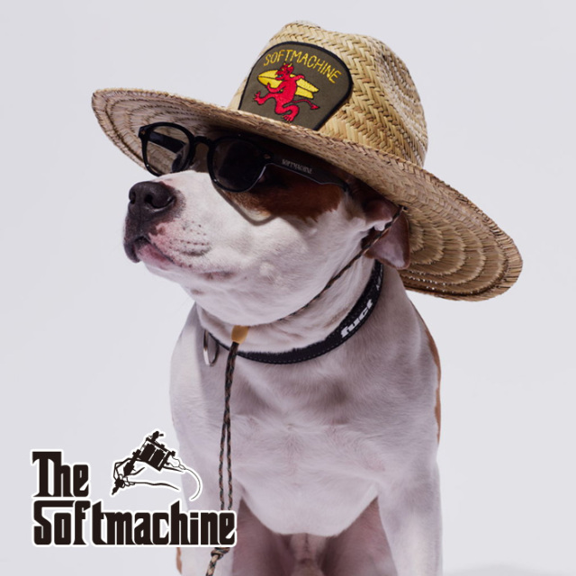 SOFTMACHINE (ソフトマシーン)　 DANAN HAT (HAT)　【ハット 帽子】【ベージュ タトゥー】【2025 SUMMER VACATION COLLECTION 先行予