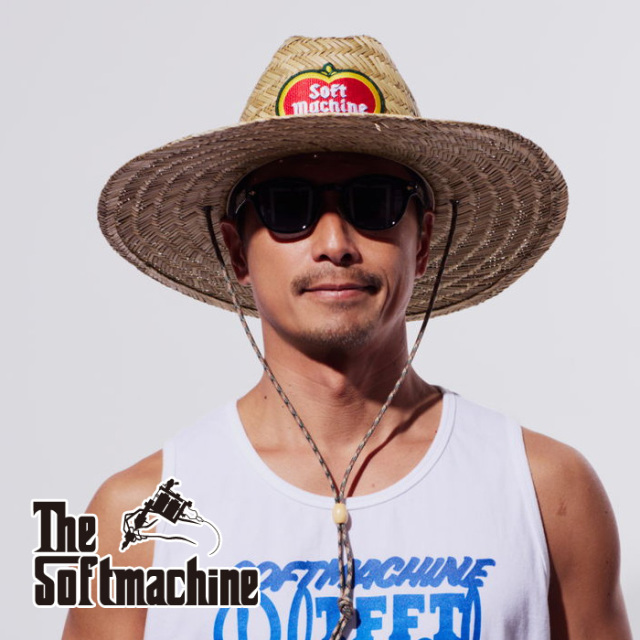SOFTMACHINE (ソフトマシーン)　POMODORO HAT (HAT)　【ハット 帽子】【ベージュ タトゥー】【2025 SUMMER VACATION COLLECTION】【
