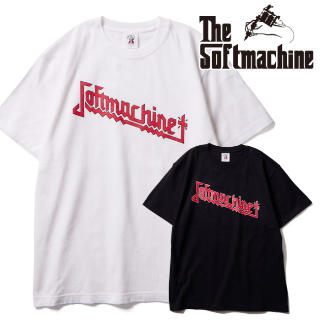 SOFTMACHINE (ソフトマシーン)　 PRIEST-T　【Tシャツ 半袖】【ホワイト ブラック タトゥー】【2025 SUMMER VACATION 新作】