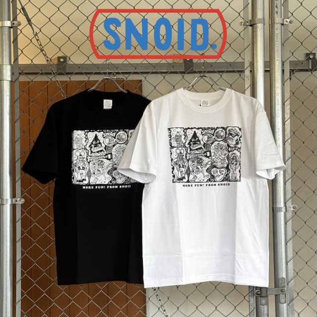 SNOID (スノイド)　WEERDO Flash T-shirts　【Tシャツ】【RAT HOLE STUDIO】