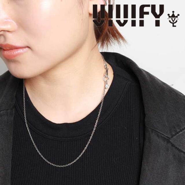 VIVIFY(ヴィヴィファイ)(ビビファイ)　Hallmarks Clasp Chain 2.0 (50cm)　【VIVIFY ネックレス】【VFC-032】【オーダーメイド ハン