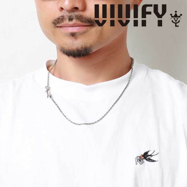 VIVIFY(ヴィヴィファイ)(ビビファイ)　Hallmarks Clasp Chain 2.8 (50cm) /4C(4面カット）　【VIVIFY ネックレス】【VFC-038】【オー