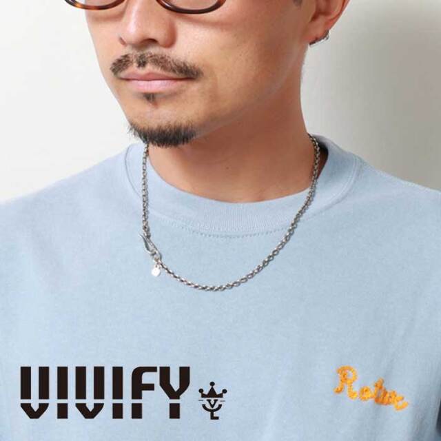 VIVIFY(ヴィヴィファイ)(ビビファイ)　Hallmarks Clasp Chain 3.4 (50cm)　【VIVIFY ネックレス】【VFC-040】【オーダーメイド ハン