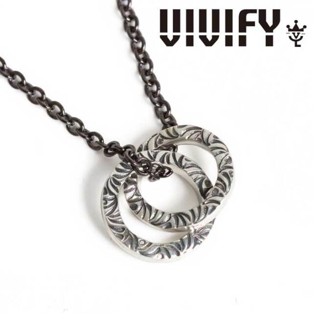 VIVIFY(ヴィヴィファイ)(ビビファイ)　Side Arabesque Twin Link Glasses Holder Necklace(S)　【VIVIFY ネックレス】【VFN-313】【