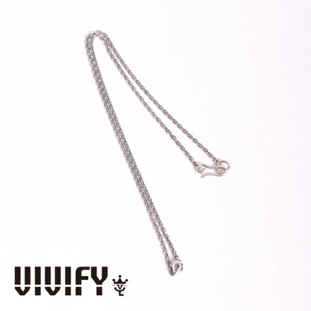 VIVIFY(ヴィヴィファイ)(ビビファイ)　Archive Skull Bead Necklace　【VIVIFY ネックレス】【VFN-345】【オーダーメイド ハンドメイ