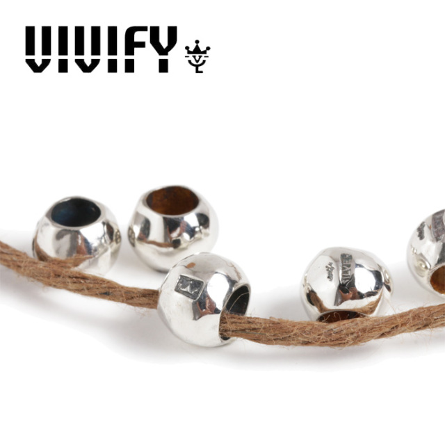 VIVIFY(ヴィヴィファイ)(ビビファイ)　Solid Silver Beads /Large Ball　【VIVIFY ペンダントヘッド】【VFO-118bp】【オーダーメイド