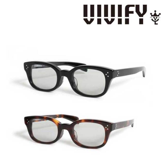 VIVIFY(ヴィヴィファイ)(ビビファイ)　Straight Thick Sunglasses　【VIVIFY サングラス】【VFO-126】【オーダーメイド ハンドメイド