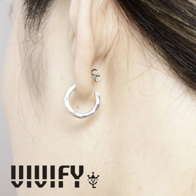 VIVIFY(ヴィヴィファイ)(ビビファイ)　Back Hallmarks Pierce/Mirror finish　【VIVIFY ピアス】【VFP-287】【オーダーメイド ハンド