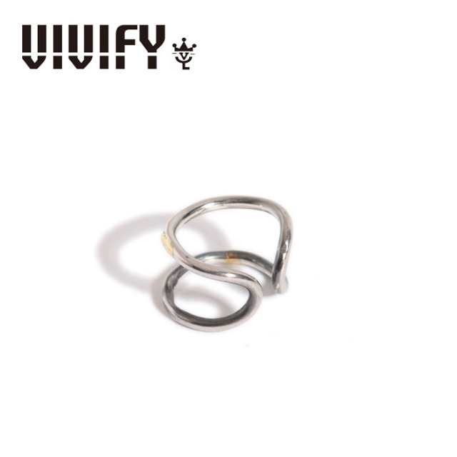VIVIFY(ヴィヴィファイ)(ビビファイ)　Oval Ear Cuff w/gold　【VIVIFY イヤーカフ】【VFP-321】【オーダーメイド ハンドメイド 受注