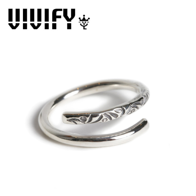 VIVIFY(ヴィヴィファイ)(ビビファイ)　Arabesque Coil Ring　【VIVIFY リング】【VFR-158】【オーダーメイド ハンドメイド 受注生産