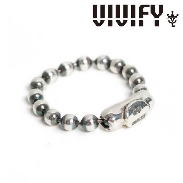 VIVIFY(ヴィヴィファイ)(ビビファイ)　Ball Chain Ring　【VIVIFY リング】【VFR-170】【オーダーメイド ハンドメイド 受注生産】【