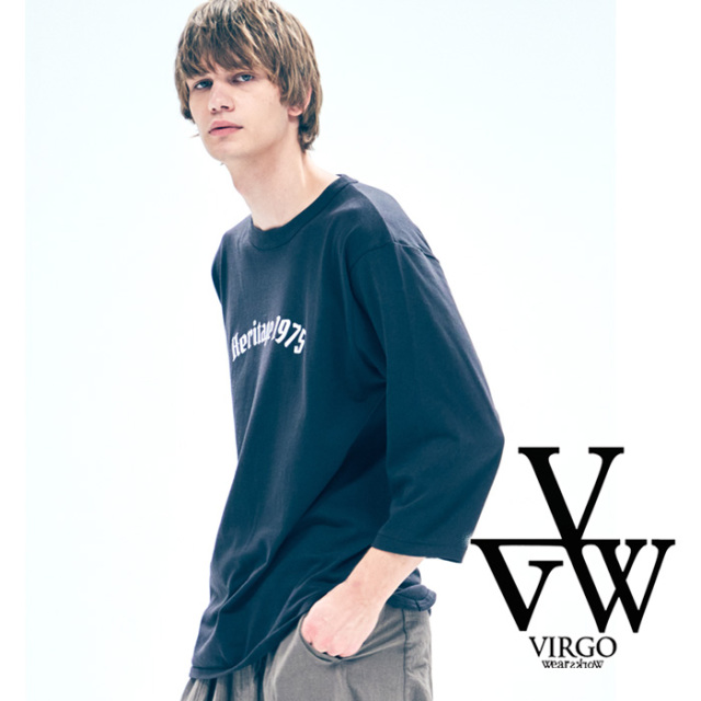 VIRGOwearworks (ヴァルゴウェアワークス)  　Heritage　【Tシャツ 3/4分袖】【VG-LSPT-102】【2025 SPRING&SUMMER 新作】【VIRGOwea