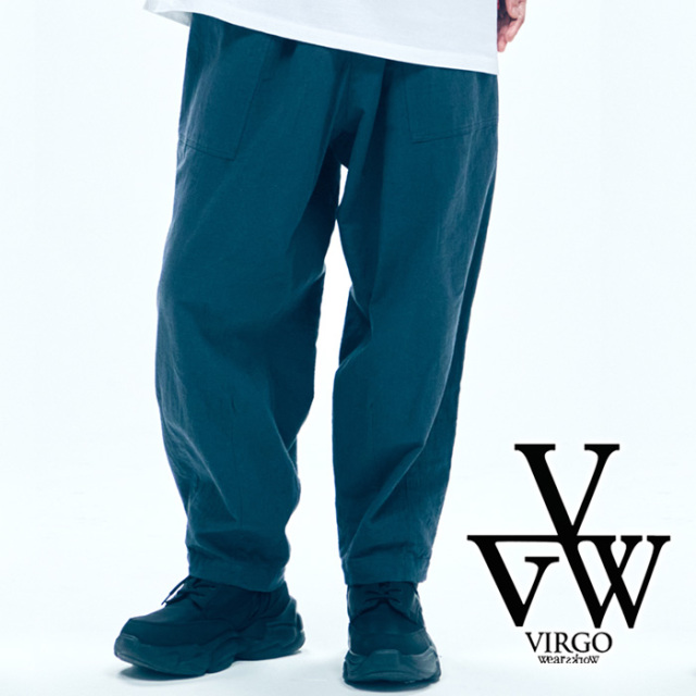 未使用タグ付】VIRGO WEAR WORKS カーゴパンツ ブラック 3