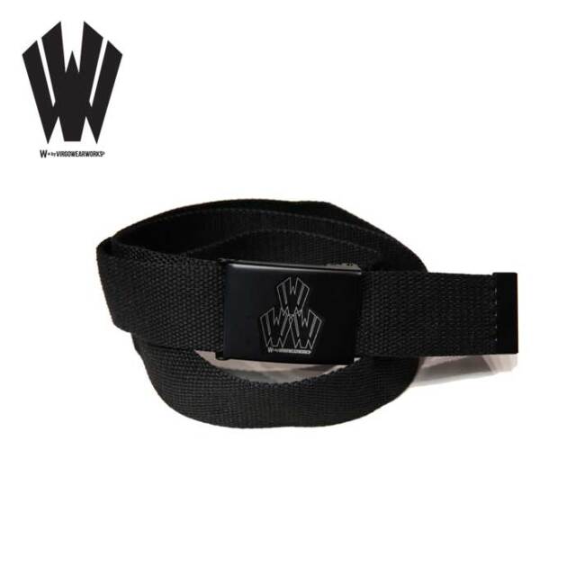 W + by VIRGOwearworks (ヴァルゴウェアワークス)  　3Logo Gi Belt　【ベルト】【W-GD-010】【2025 SPRING & SUMMER】【お取り寄せ