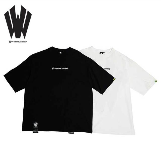 W + by VIRGOwearworks (ヴァルゴウェアワークス)  　Big logo Wide SSPT　【半袖Tシャツ】【W-SSPT-006】【2025 SPRING & SUMMER 新