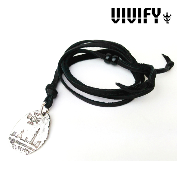 VIVIFY(ヴィヴィファイ）　VIVIFY TownScape Plate Necklace/街、smaileysun　【オーダーメイド 受注生産】【キャンセル不可】　【ネ