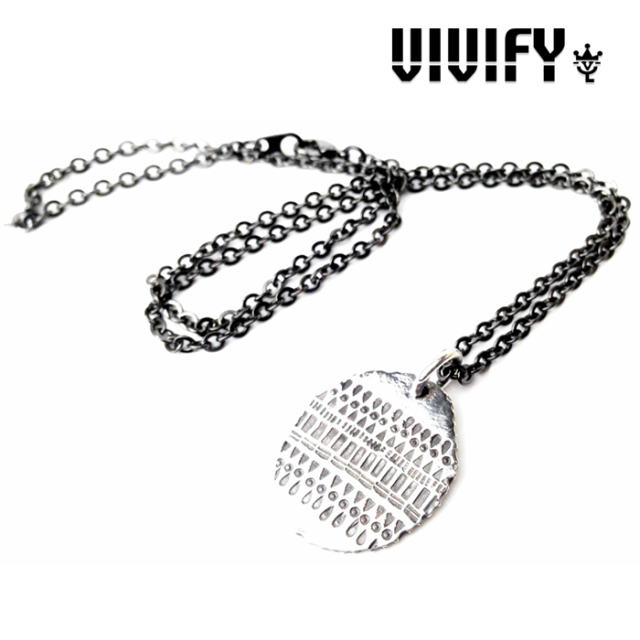 VIVIFY(ヴィヴィファイ）　VIVIFY TownScape Plate Necklace/雫、ビル群、etc　【受注生産 オーダーメイド】【キャンセル不可】　【