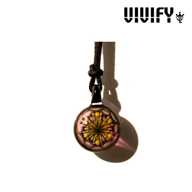 VIVIFY(ヴィヴィファイ）　Fireworks Leather Necklace(L)　【オーダーメイド受注生産】【キャンセル不可】　【VIVIFY ネックレス】