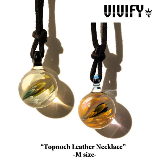 VIVIFY(ヴィヴィファイ）　Topnoch Leather Necklace(M)　【オーダーメイド受注生産】【キャンセル不可】　【VIVIFY ネックレス】　