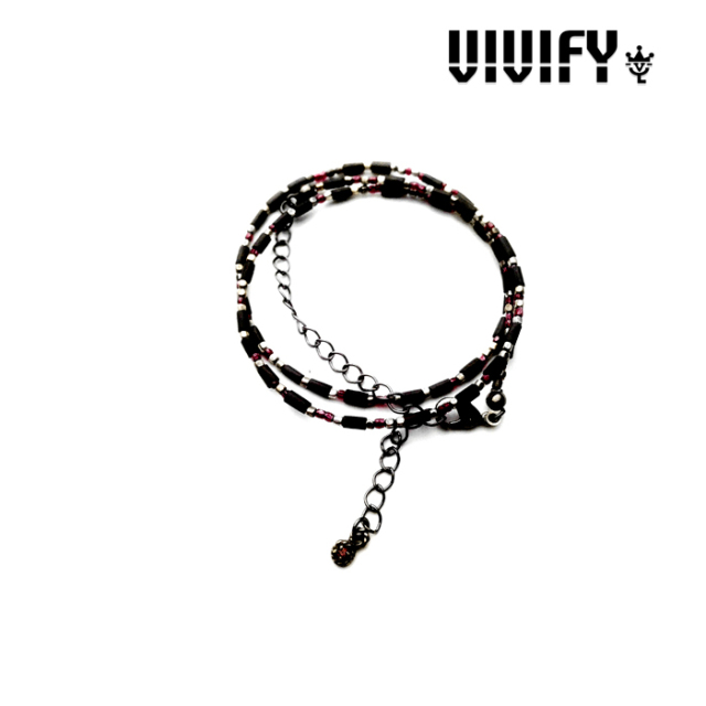 VIVIFY(ヴィヴィファイ）　Birthstone Beads Cord　【オーダーメイド受注生産】【キャンセル不可】　【VIVIFY ネックレス ブレスレッ
