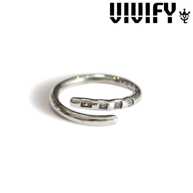 VIVIFY(ヴィヴィファイ)(ビビファイ) 　Hallmarks Coil Ring　【オーダーメイド 受注生産】【キャンセル不可】　【ハンドメイド リン